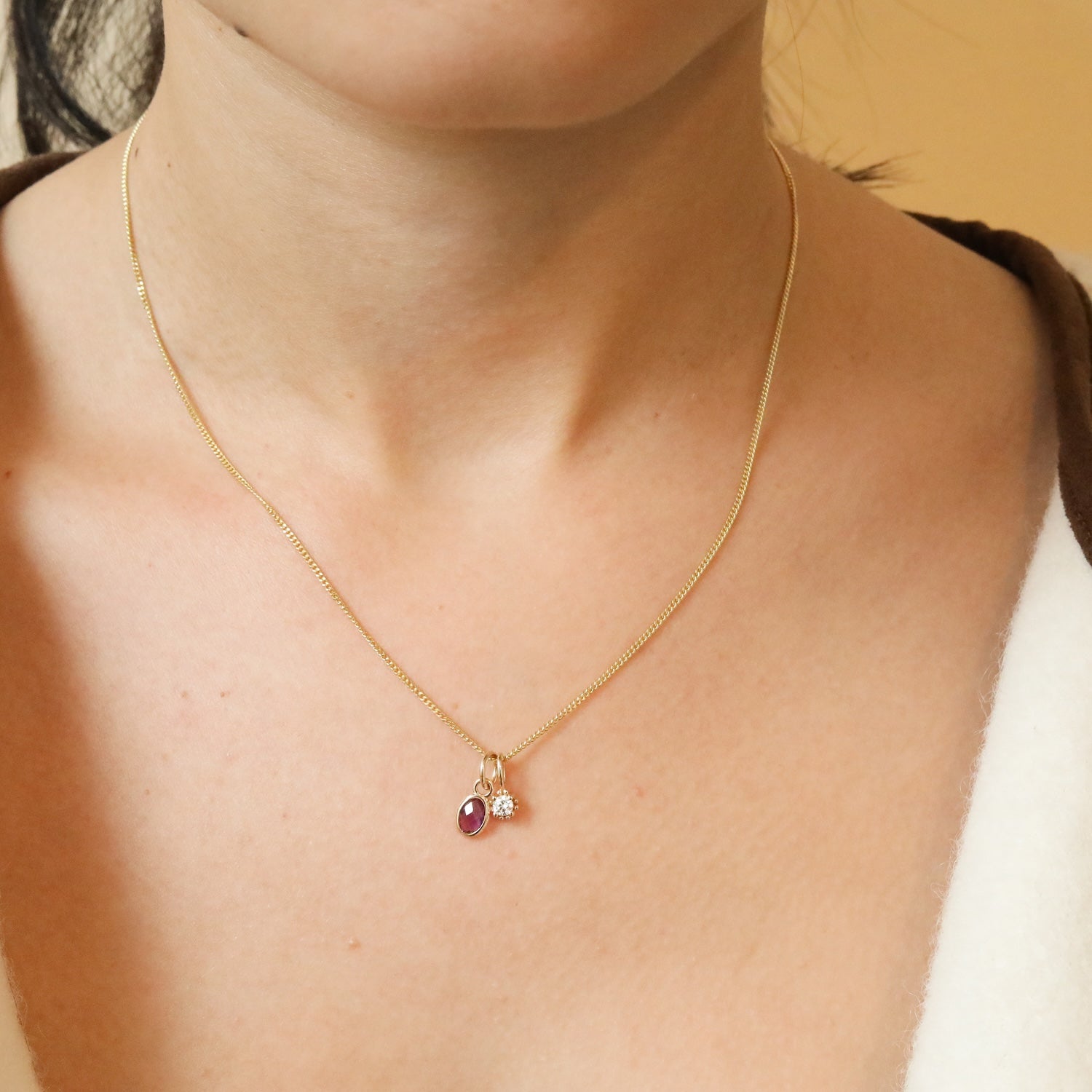 14K Gouden Ketting | Gourmet 1.2 mm | 42 cm