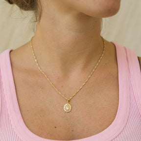 Kae Rose Quartz Bloem Hanger